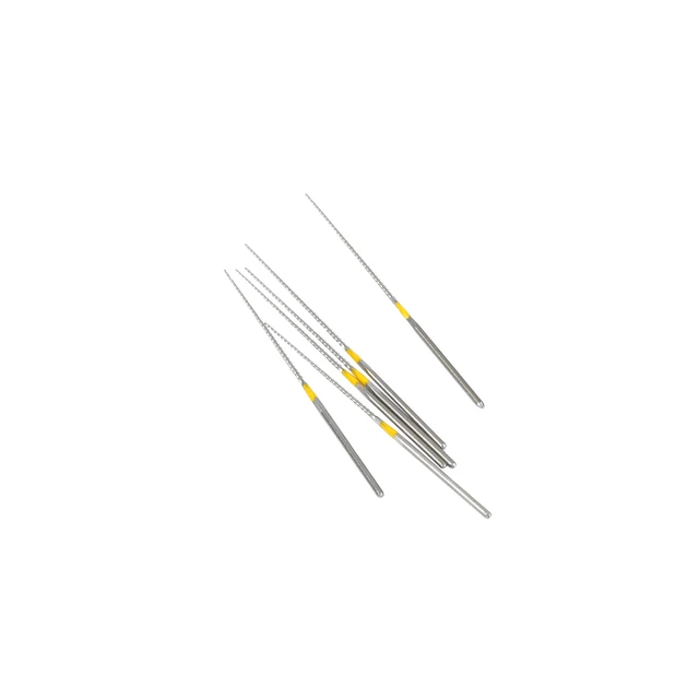 3 32 Round File Dental Equipment C+ Files Stainless Steel Endo Root ...