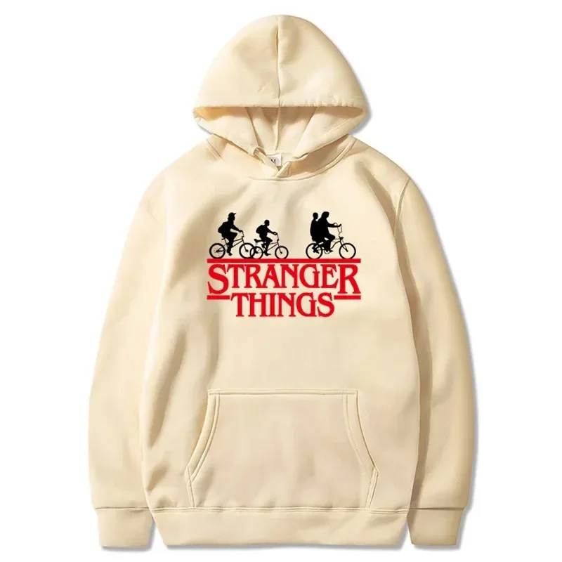 Autumn Strange Tales Hoody Fun Stranger Print Men Hoodies Sweatshirts Hip Hop Streetwear Plus Fleece Pullover Casual Sportswear 3