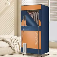 Портативная электрическая сушилка для одежды, 110 В-1600 Вт, подогрев одежды, путешествия, с таймером, электрическая сушилка для одежды — изображение 3