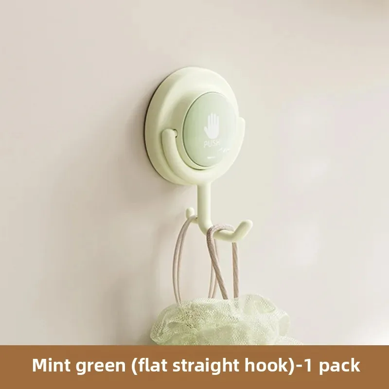 Verde menta (gancho recto) 1 paquete