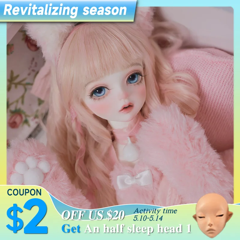 ZWOOS Ropa para Muñecas 50-55 cm, Atuendo Lindo de Algodón Compatible con Reborn y Más (Durazno Rosa) (WJYF-22-13