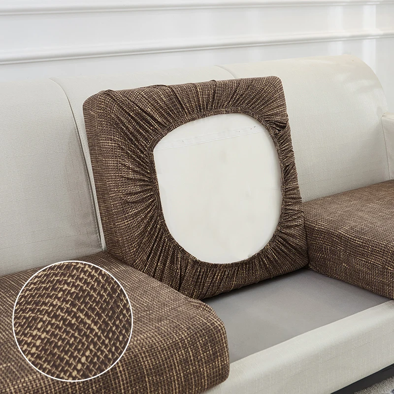 Elegant Floral Stretch Sofa Cushion Cover
