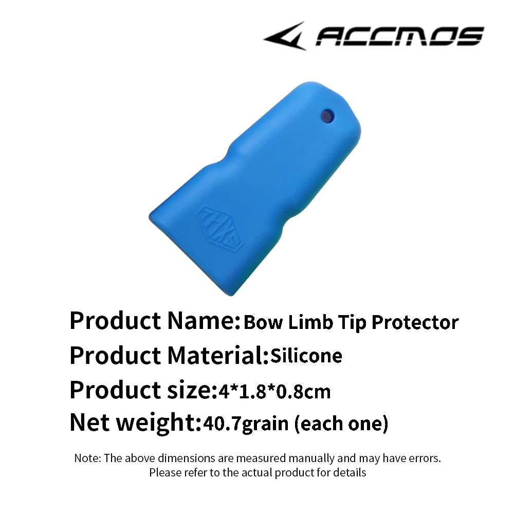 1pc Bow Limb Tip Protector Silicone Bow Limb End Guard Cover for Recurve Outdoor Shooting Hunting Accessories