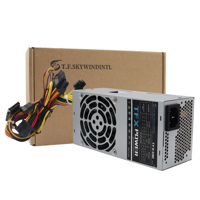 T.f.skywindinl Fonte TFX 400W 400W TFX PC อุปกรณ์จ่ายไฟคอมพิวเตอร์ PFC PSU สำหรับเดสก์ท็อปเคสขนาดเล็ก115-230V 1