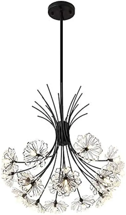 

chandeliers Nordic Style Living Room Crystal Chandelier Restaurant Postmodern Minimalist Creative Chandelier Wrought Iron