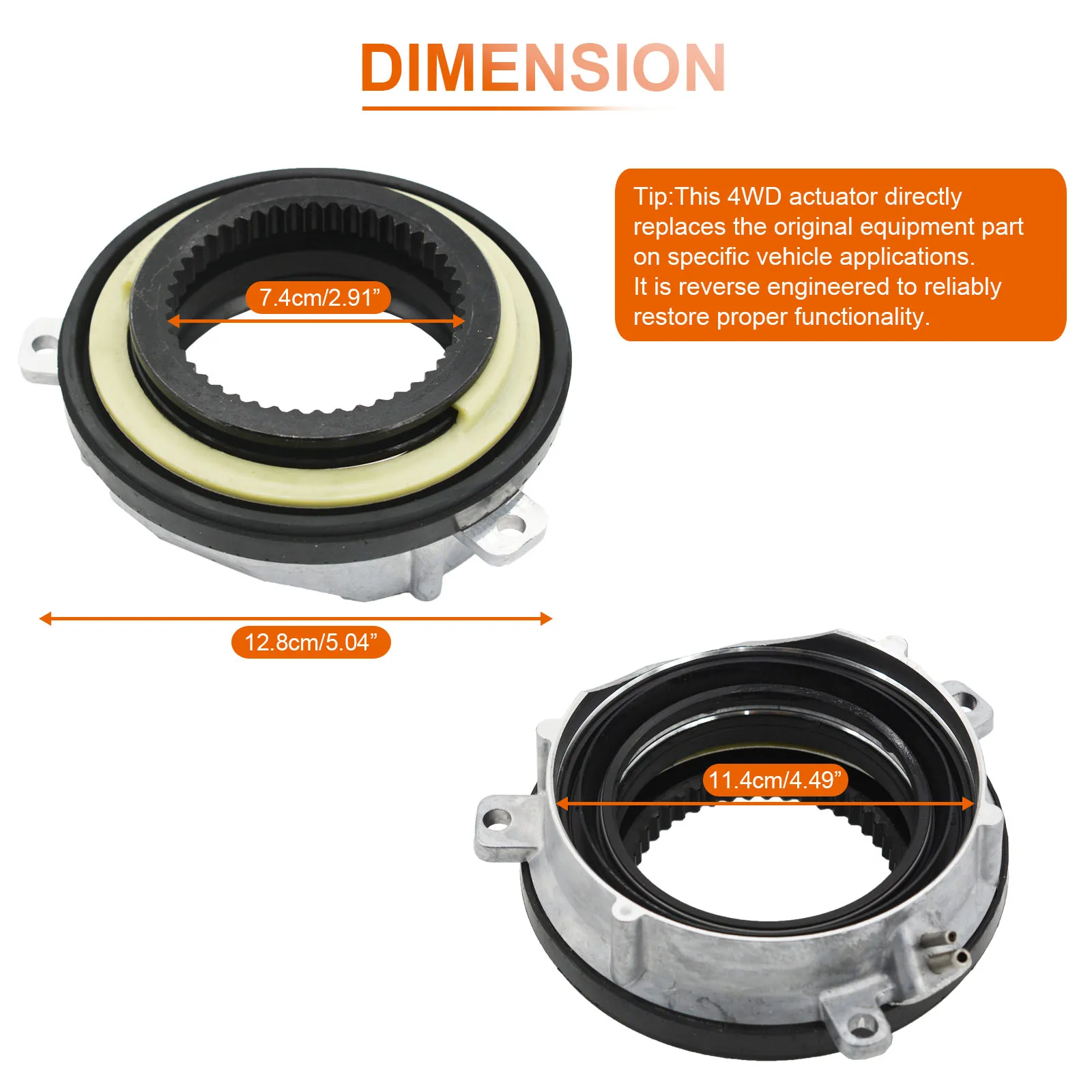 Hub Lock Actuator 7L1Z3C247A For Ford F150 2004-2015 IWE 4X4 7L1Z3C247A Front Hub Lock Locking Actuator New 4