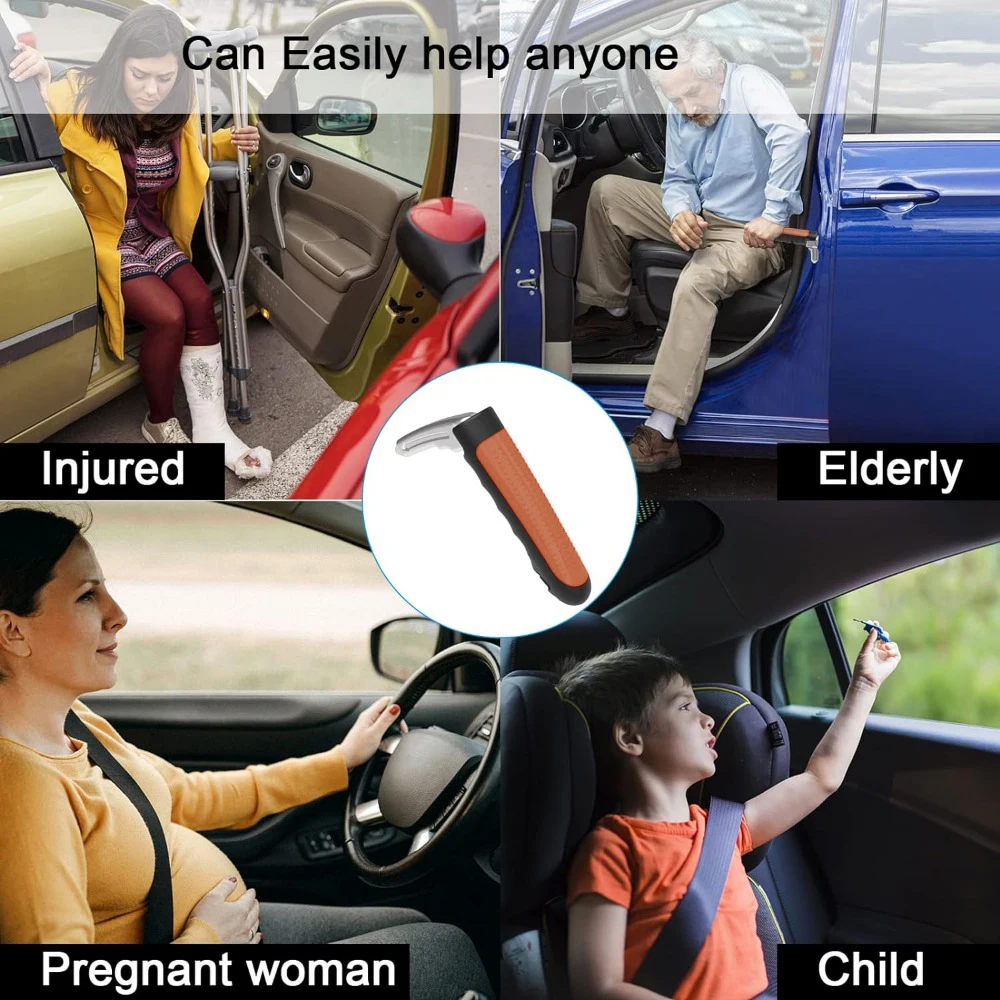 Car Door Assist Handle 2 in 1 Multifunction Vehicle Support thumbnail 8