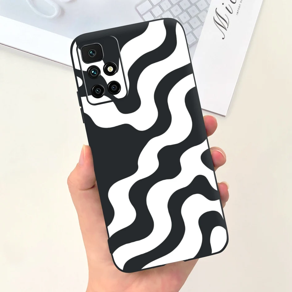 Soft Silicone Fashion Pattern Phone Case - Stylish Protective Cover