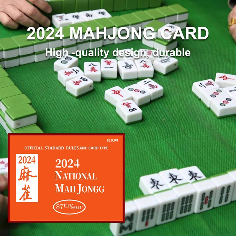 

Mah Jongg карты 2024 национальная Mah Jongg Лига карточка Маджонга стандартные стрелки и правила для семейных игр