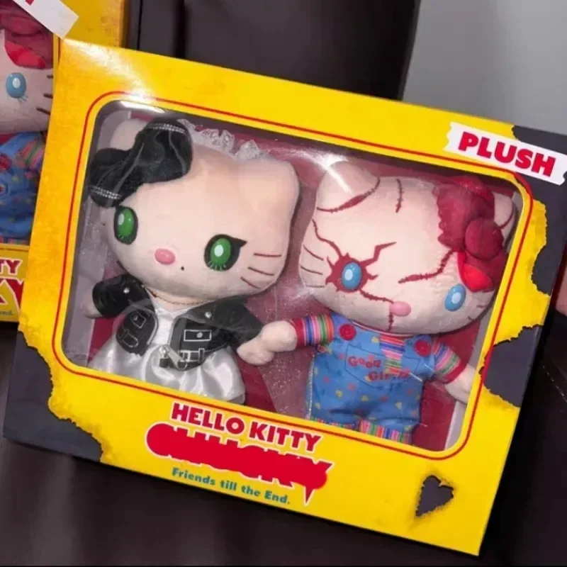 

Sanrio, Hello Kitty плюшевые игрушки, студийные сумки через плечо, аниме Usj Limited Chuacky Doll, милая сумка для хранения, подарки, подвесные ключи