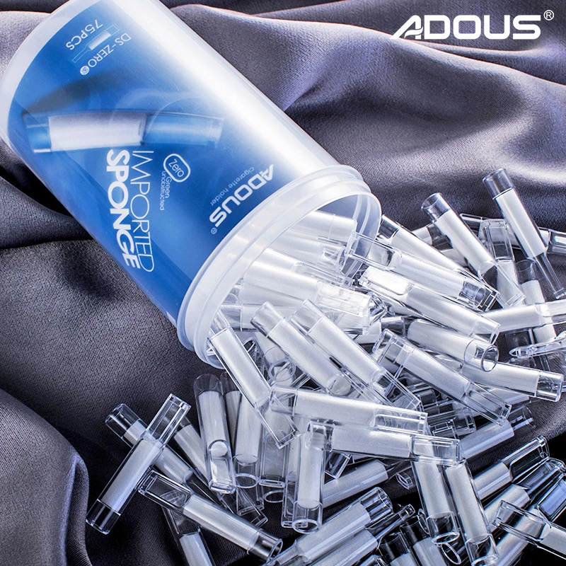 Adous Low Resistance Filter Cotton Filter Healthy Cigarette Holder 75
