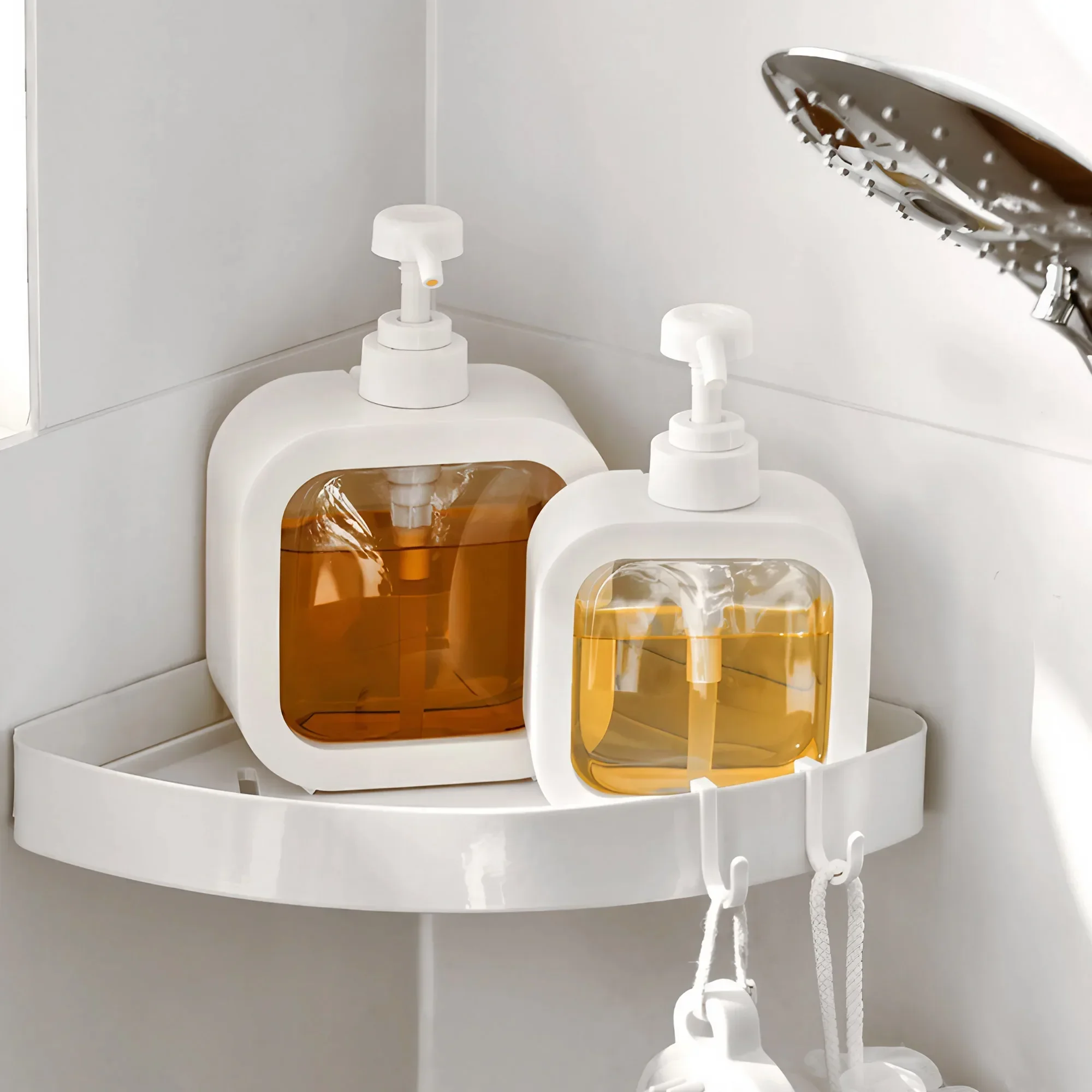 Portable Pump Dispenser for Liquid Essentials: Shampoo, Sanitizer, Lotion, and More