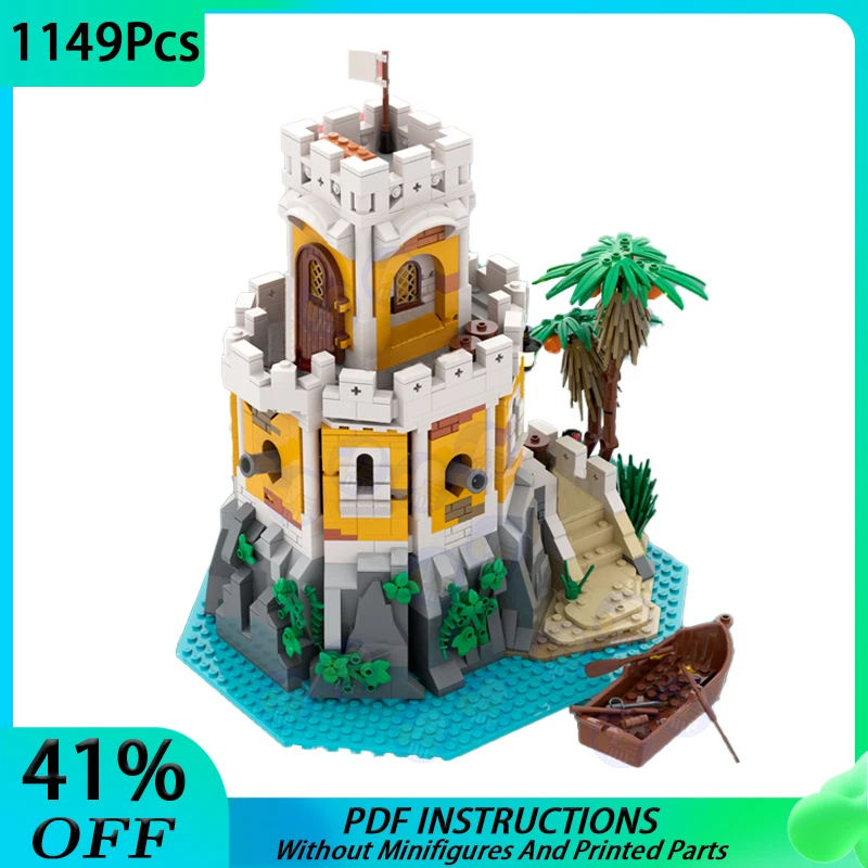 Modular Pirates Town Gates & Fortress 3000 pièces pour les 14