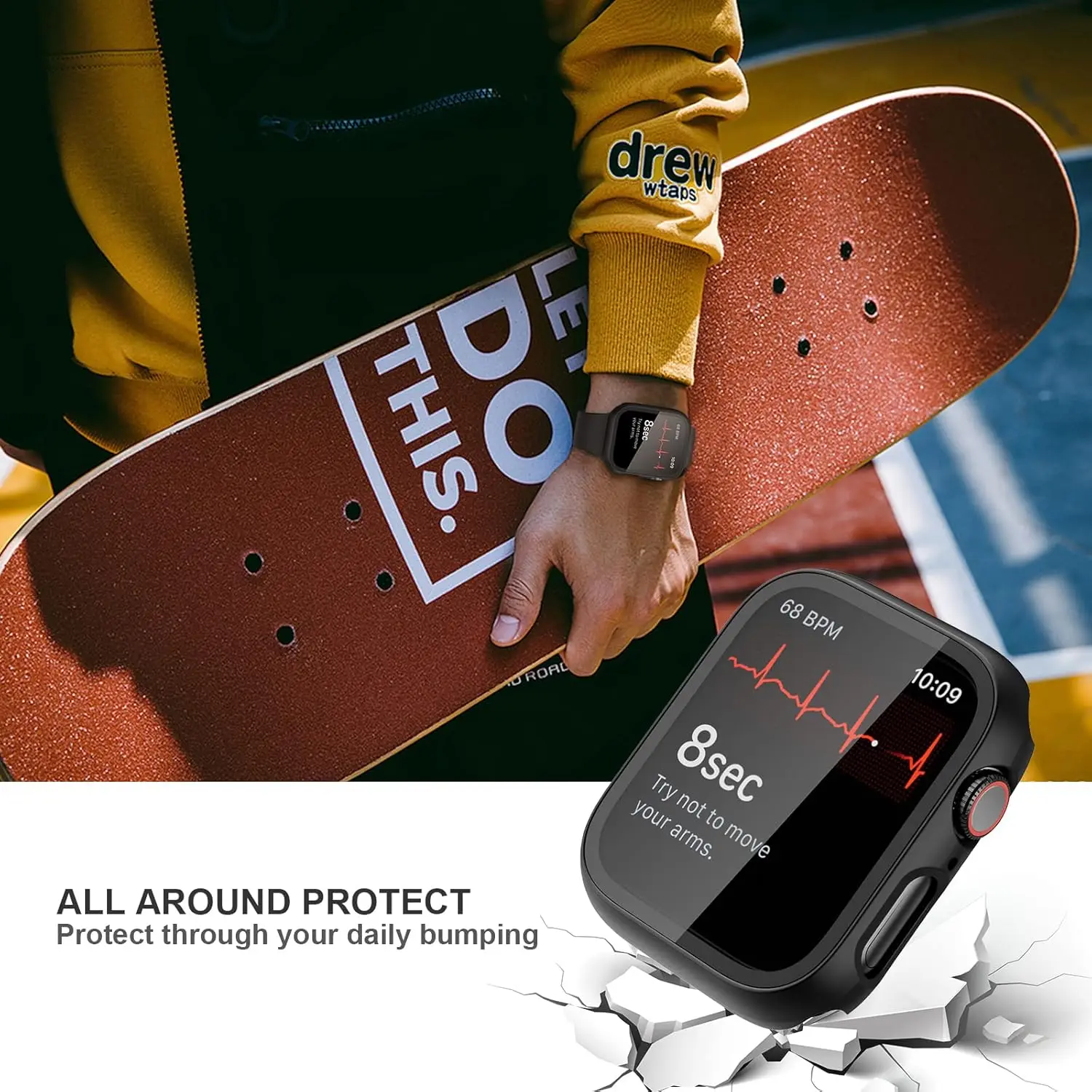Premium Protective Case Cover for Apple Watch Accessories