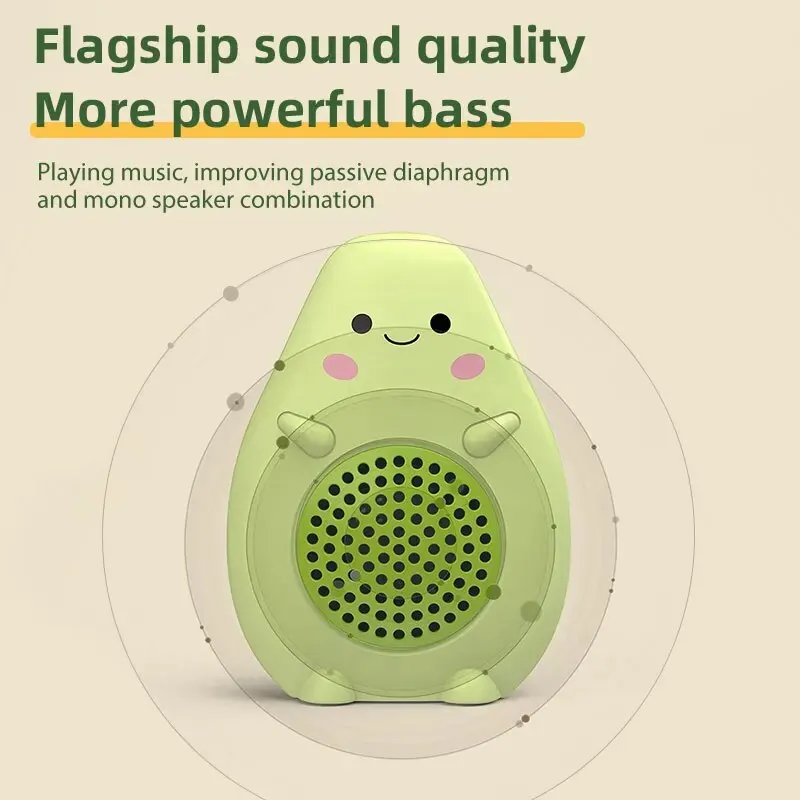 Creative Bluetooth Audio Avocado Mini Speaker Omputer Speaker Large Volume Subwoofer Card Plug in Card 5