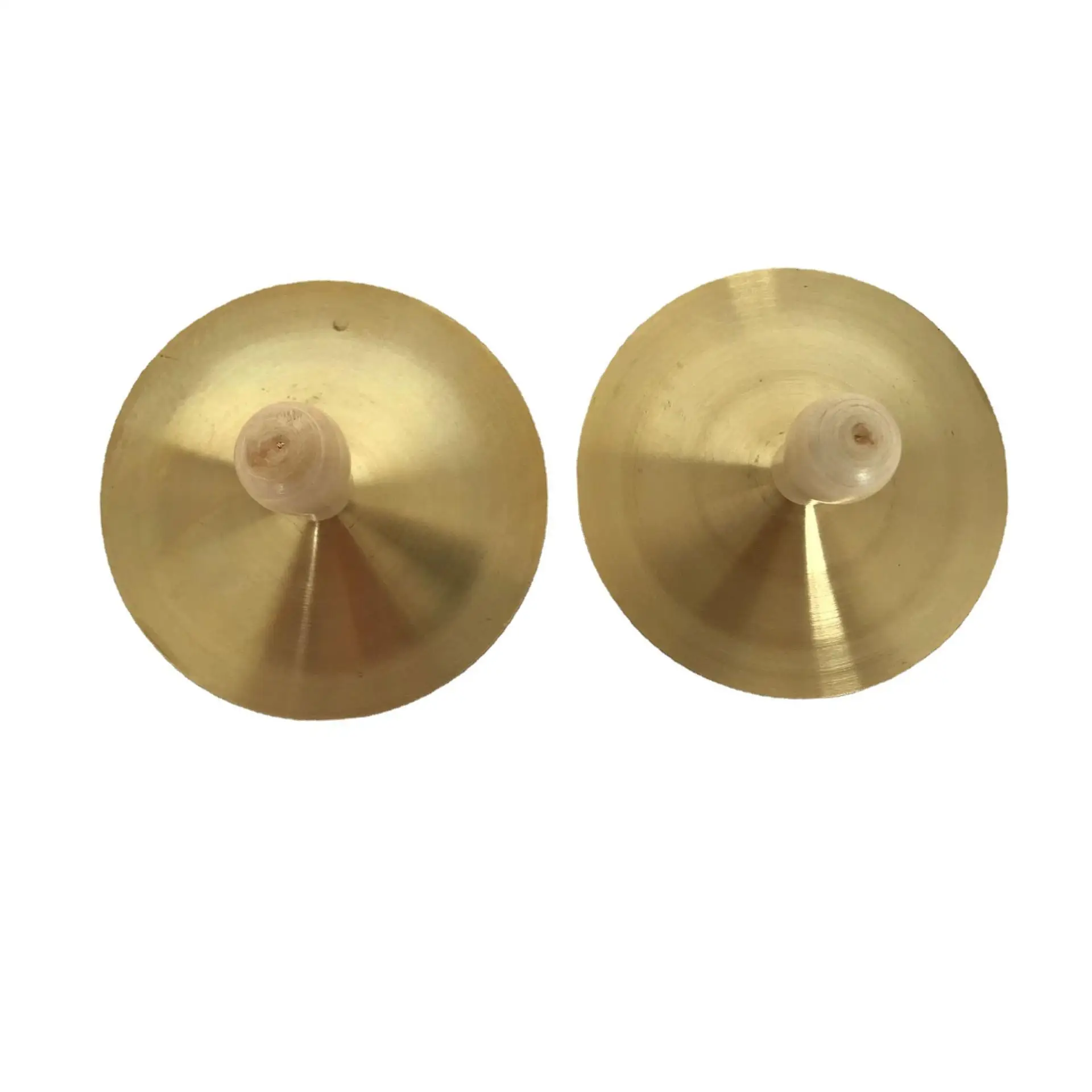 Mini Hand Cymbals Finger Cymbals Portable Brass Developmental Early Learning 9cm