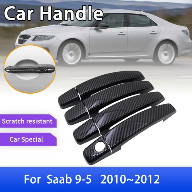 Carbon Fiber Door Handle for Saab 9-5 2011 2012 Car Protective Film Accessories Decorative Styling Stickers Trim - AliExpress