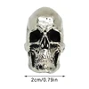 Demon Skull Key Pendant Metal Skull Key Cover Universal Modified Key Decoration,Witchy Car Accessories, Key Cover For Motorcycle 6