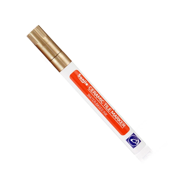 Haile Waterproof Tile Marker Grout Pen Wall Seam Pen 10 Colors Optional,for Tiles Floor Bathroom Decontamination Seam Repair gold 1 pcs