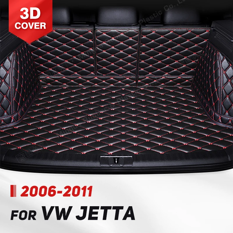 

Автомобильный коврик для багажника с полным покрытием для VOLKSWAGEN VW JETTA 2006-2011 10 09 08 07, защитная накладка для багажника автомобиля, аксессуары для защиты интерьера