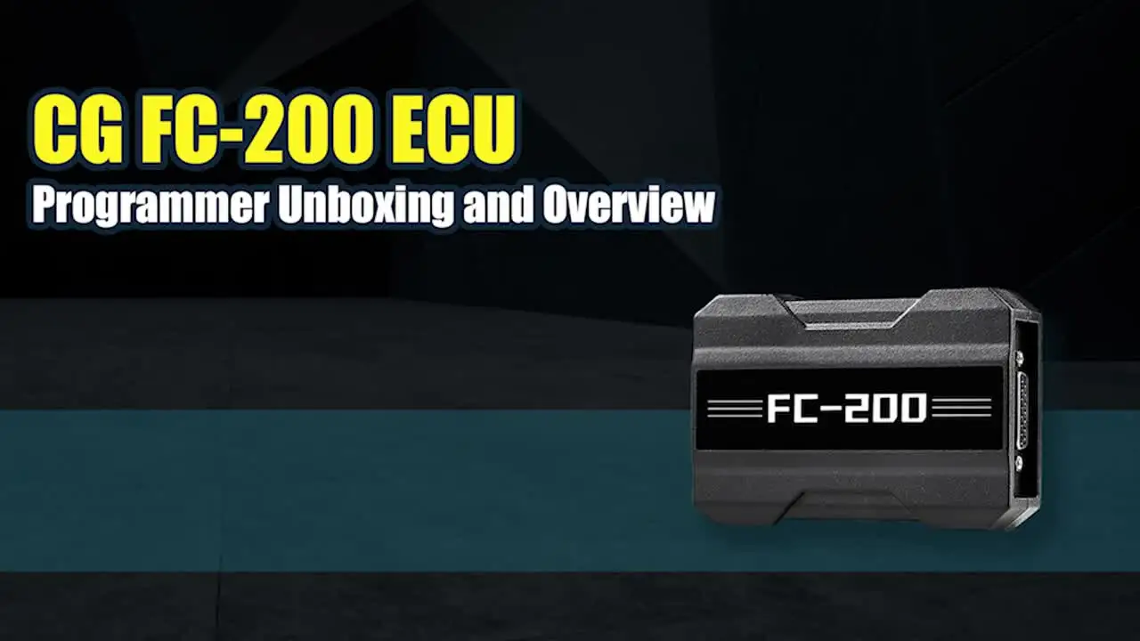 Программатор ECU V1.2.2.0 CG FC200 Полная версия поддерживает 4200 и 3 режима работы