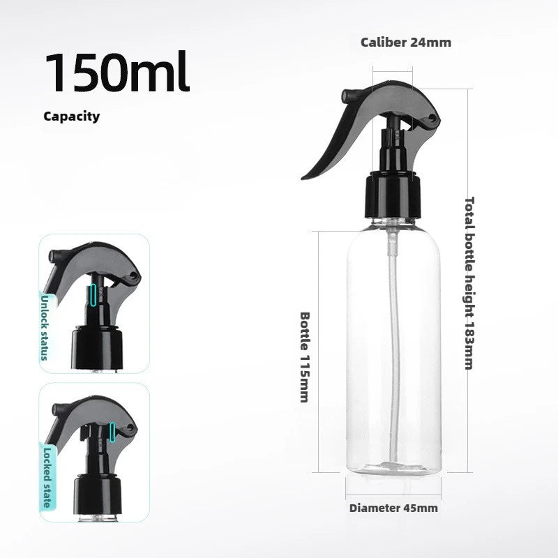 Versatile Travel-Size Refillable Spray Bottle with Hand Pump