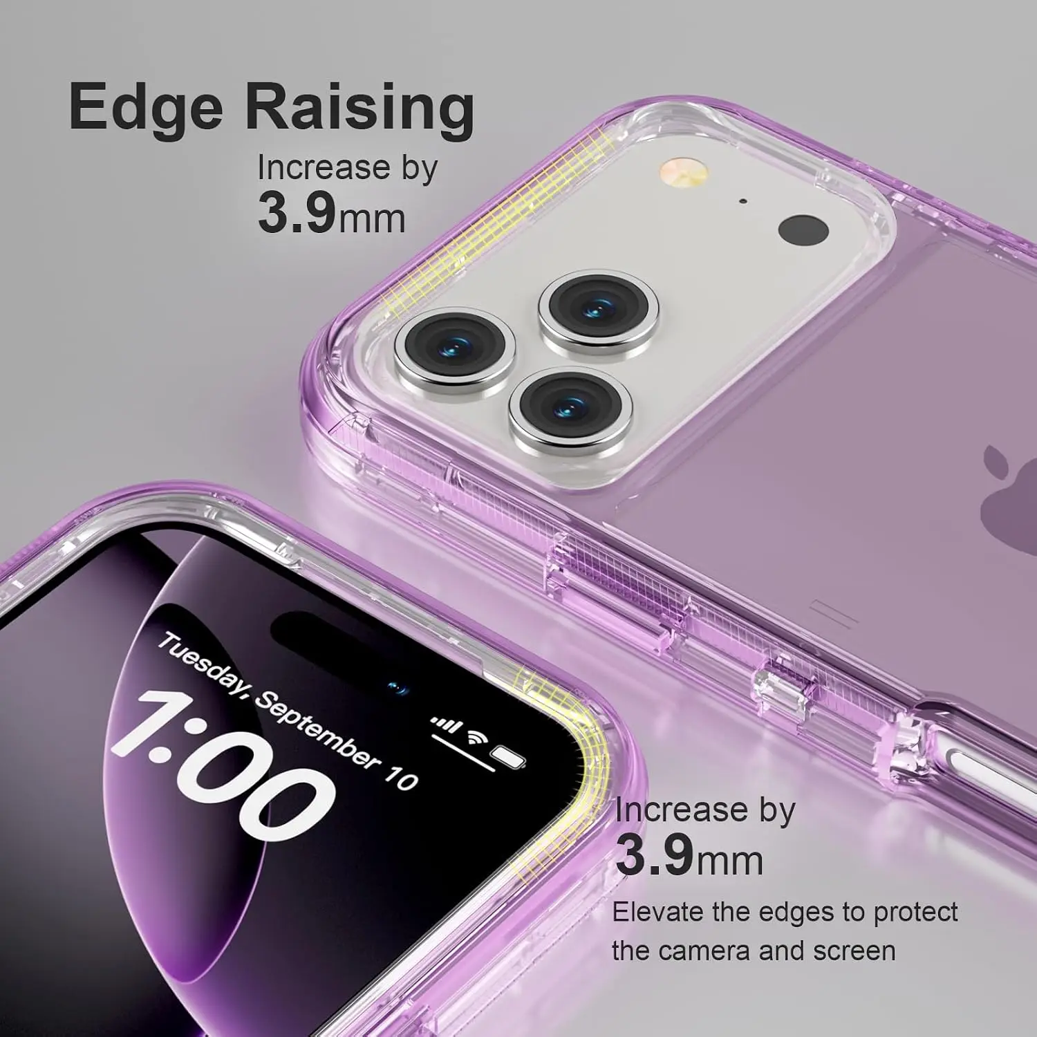 Rugged Armor Defender Case - Heavy Duty 3-in-1 TPU+PC Hybrid Anti-Drop Protection Cover