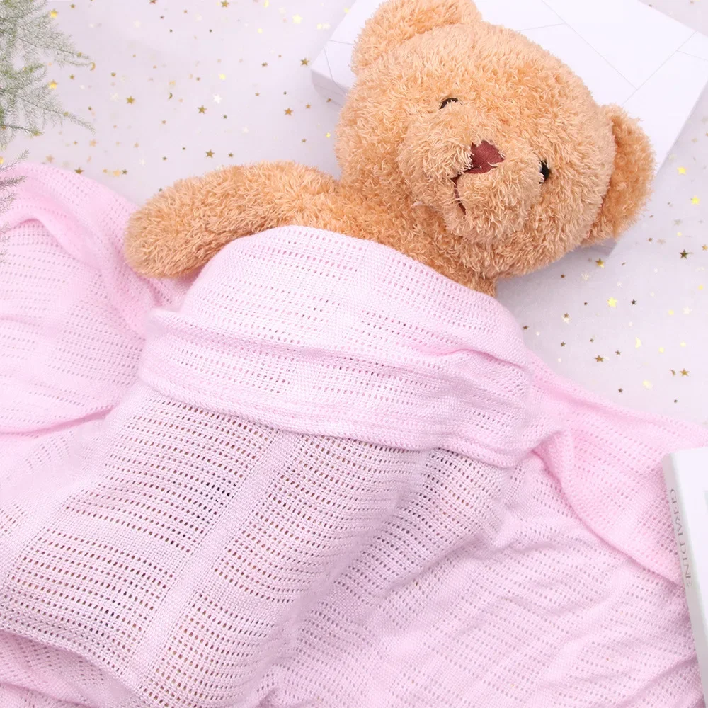 Baby Blanket Cotton Super Soft Kids Month Blankets Newborn Swaddle Infant Wrap Bath Towel Girl Boy Stroller Cover Inbakeren