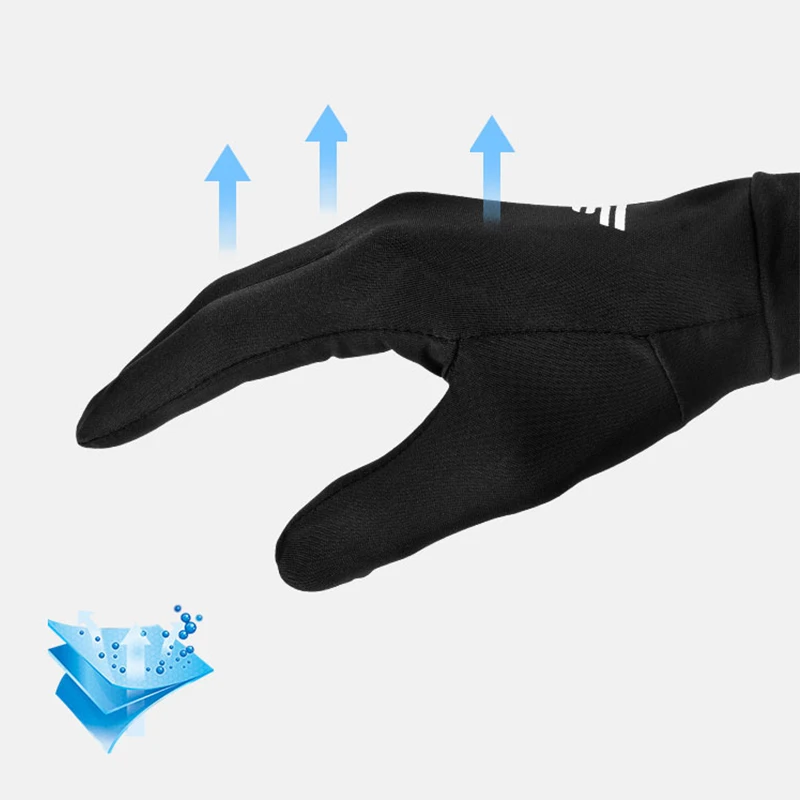 Motorcycle Gloves Sports Gloves Winter Gloves Winter Summer Motorcycle Gloves Inner Liner Moto Riding Car Driving Silk Liner Soft Sport Motorbike Motocross Glove Lining Black