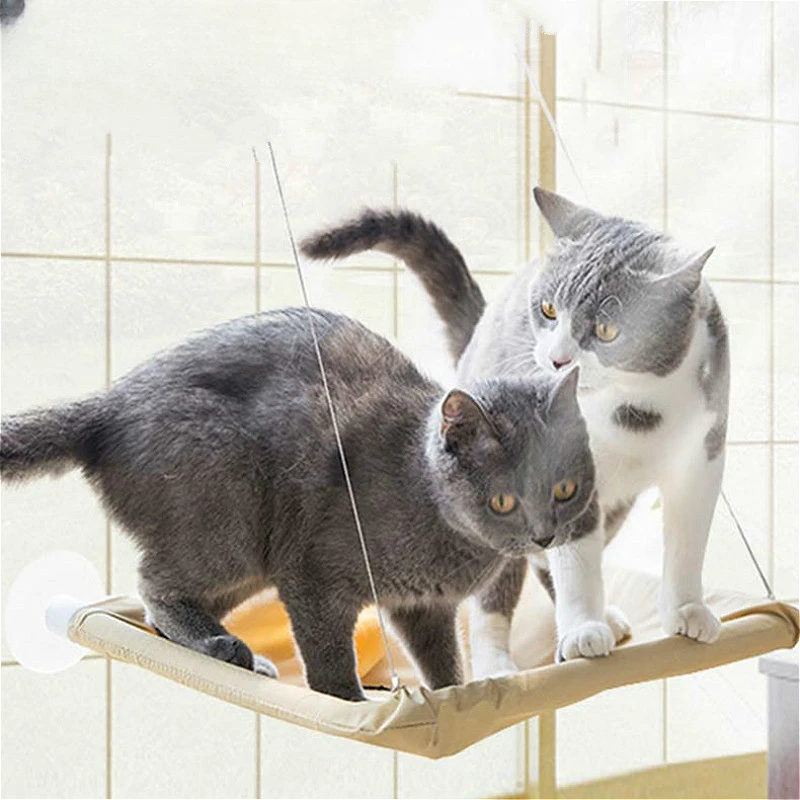

Cat Hammock Hanging Nest Hanging Bed Four Seasons Universal Cat Nest Warm Cat Bed Window Swing Suction Cup Cat Supplies