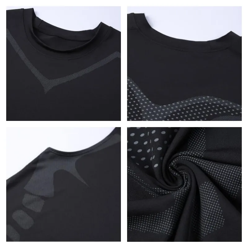 Mans Compression Tank Top Men Gym Shirt Sleeveless Quick Dry Sportswear Male Fitness Bodybuilding Vest Workout Muscle Top 5