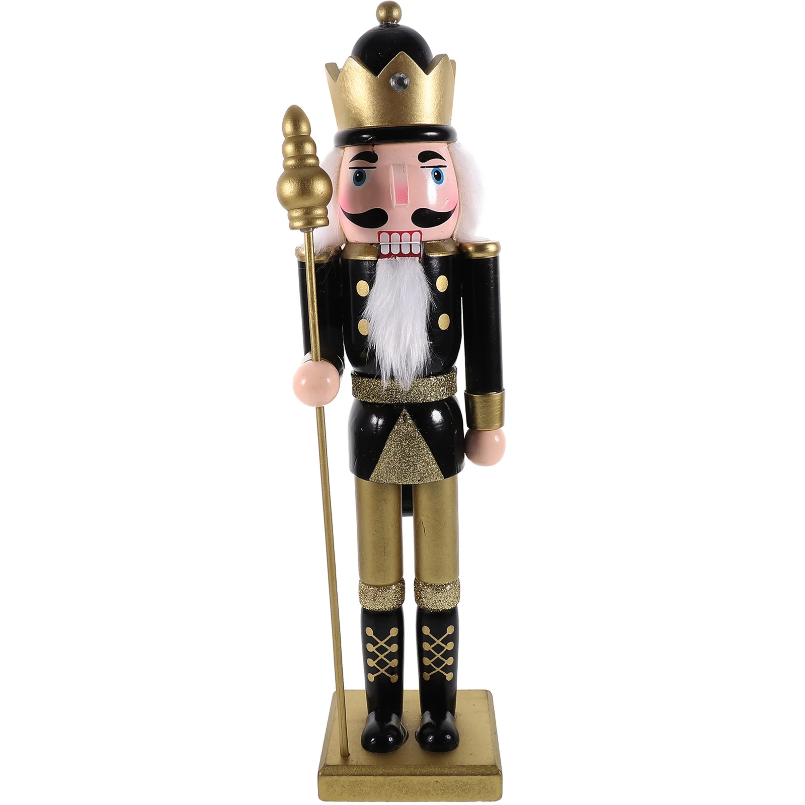 

The Gift Christmas Nutcracker Desktop Nutcrackers Craft Wood Figurine Xmas Table Ornament