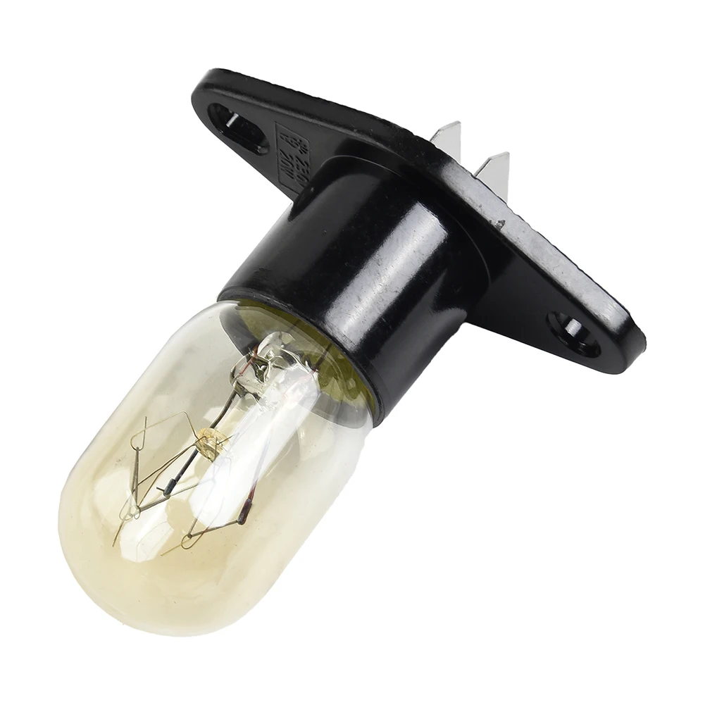 Description Picture 6 of item1 Microwave Bulb Refrigerator Lighting Bulb Base Design With Holder Replacement 250V 2A 20W Suitable For Midea Brands