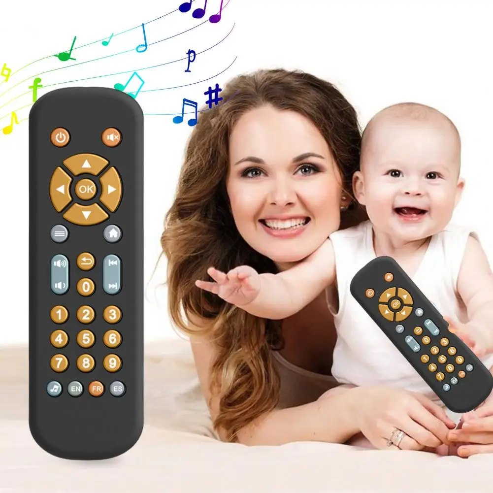 

Игрушка детская мягкая с пультом ДУ, силиконовая игрушка для прорезывания зубов, для младенцев