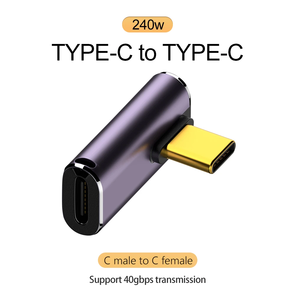 ตัวเลือกสินค้า อะแดปเตอร์ชาร์จเร็ว Type-C OTG รองรับ USB4.0 40Gbps