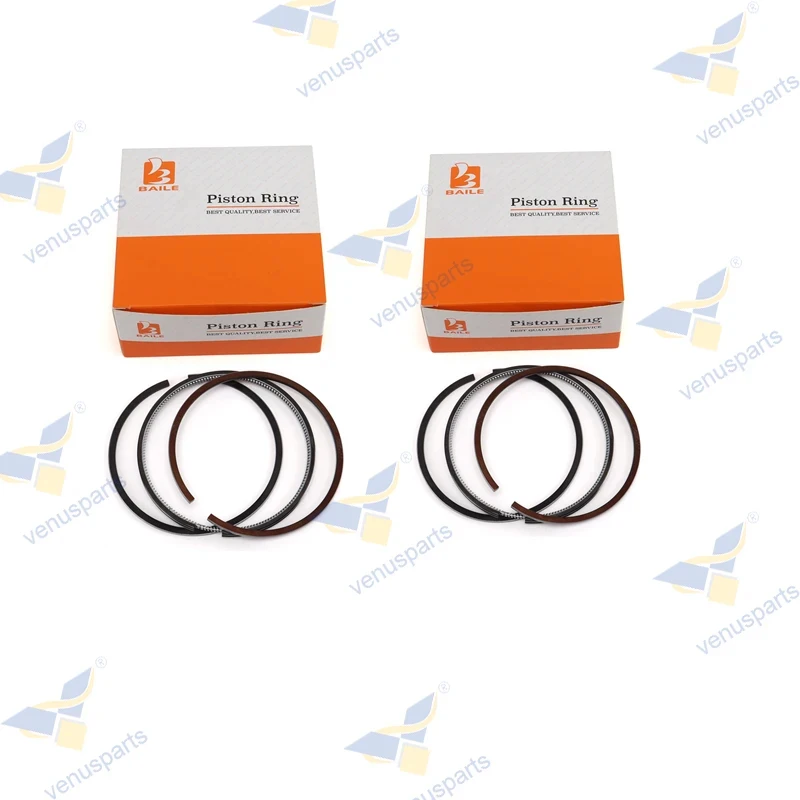 

2D66 Piston Ring 2-Cylinder 66mm For Kubota 66*2+2+4mm Engine STD