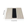 Quality Bamboo Wood Sofa Arm Tray Table Anti-Slip Armrest Organizer Protector Drink Holder Coaster 6