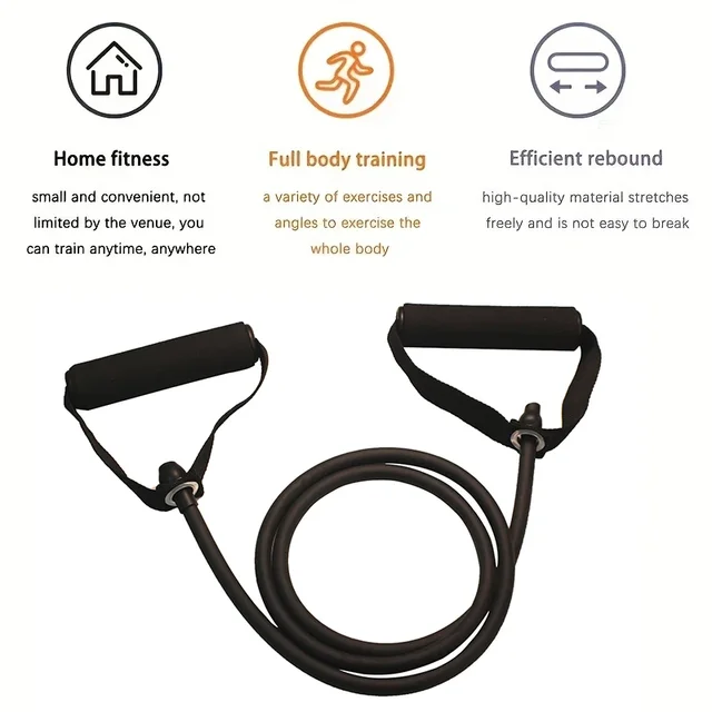 Resistance Bands Strength Training Equipment Fitness Strap Exercise Band With Handle Exercise At Home For Men and Women Expander 3