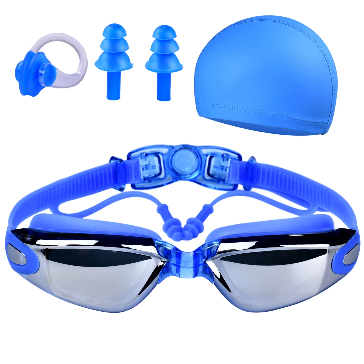 High-definition waterproof and fog-proof swimming goggles for men and women 4