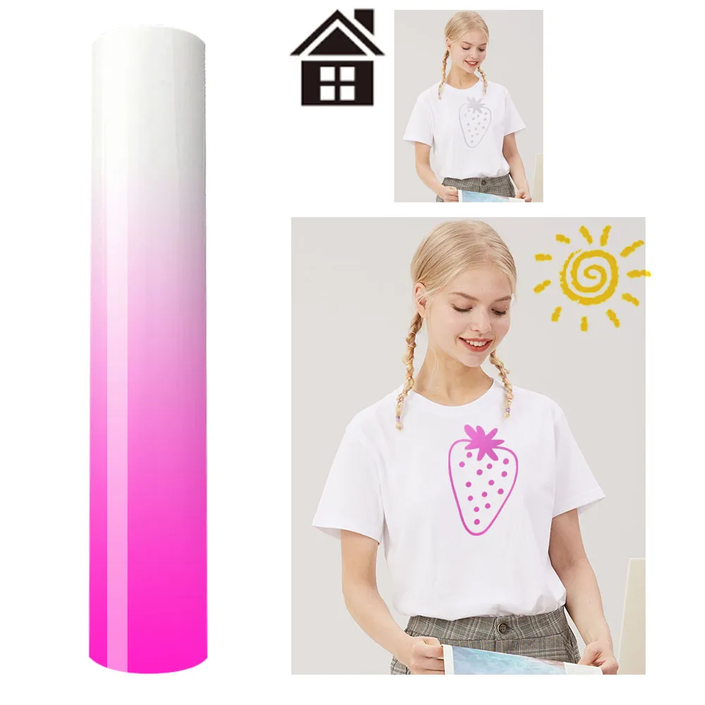 Sunlight Sensitive Color-Changing Vinyl - PU Heat Transfer