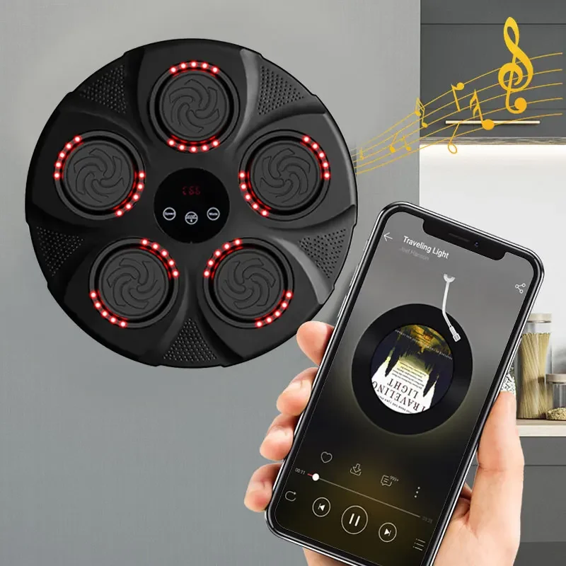 Customizable Smart Music Home Wall Target Pad Quality Boxing Training Machine for Home Use