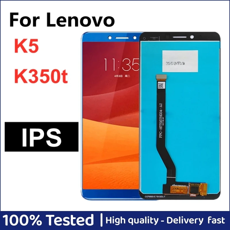 

5.7" For Lenovo K350T K5 LCD Display Touch Screen Sensor Digitizer Assembly Replacement For Lenovo K5 lcd k 5 k350t
