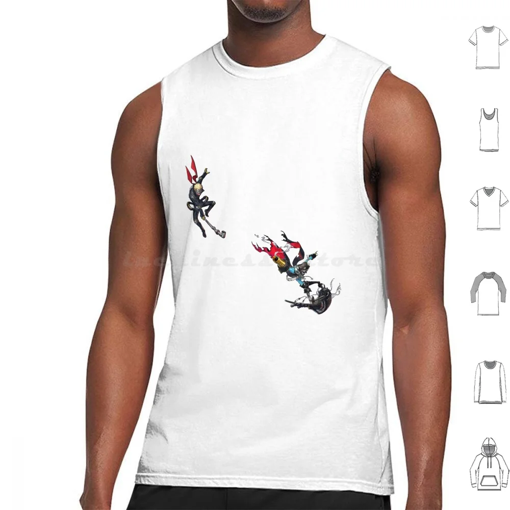 Persona 5 Ryuji E Captain Kidd Canotte Gilet Senza Maniche Persona Persona 3 Persona 4 Persona 3 Fes Persona 5 Persona 4