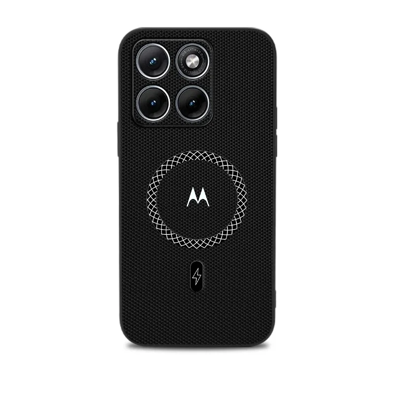 Premium Woven Textured Magnetic Shockproof Phone Case