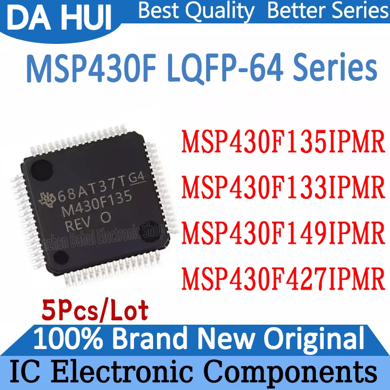 

MSP430F135IPMR MSP430F133IPMR MSP430F149IPMR MSP430F427IPMR MSP430F135 MSP430F133 MSP430F149 MSP430F427 MSP IC MCU Chip LQFP-64