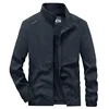 Men's Spring Autumn Lightweight Varsity Jacket Windbreaker Bomber Jacket Windproof Gym Sport Hiking Fishing Camping Coat Outwear 3