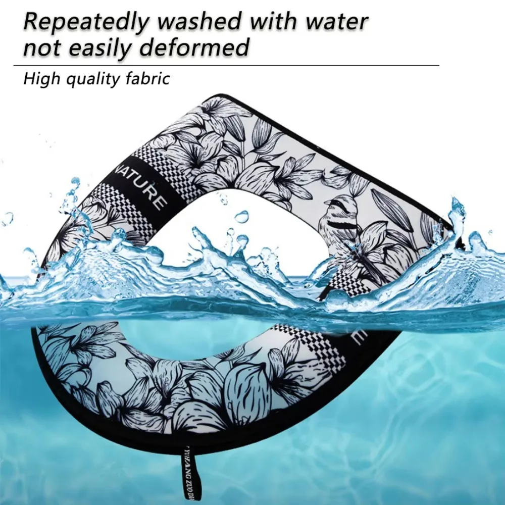 New Thickened Toilet Seat Pad Waterproof Cartoon Zipper Toilet Cover Removable Universal Toilet Seat Cover