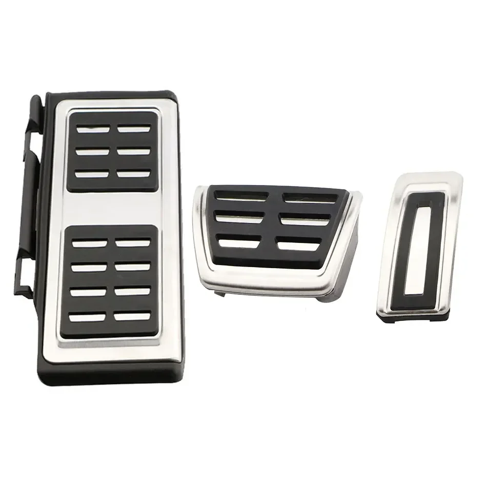 Car Pedals Foot Fuel Brake Clutch Cover for Volkswagen VW Passat B8 Golf 7 Tiguan-for Seat Leon 5F MK3 car pedals cover