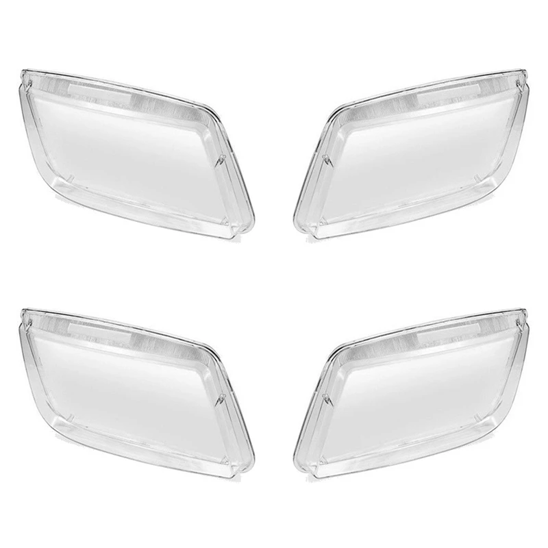 

2Pair Front Headlight Lens Cover Lampshade Shell For VW Bora Jetta MK4 1999-2004 Car Head Light Lamp Glass Case Housing