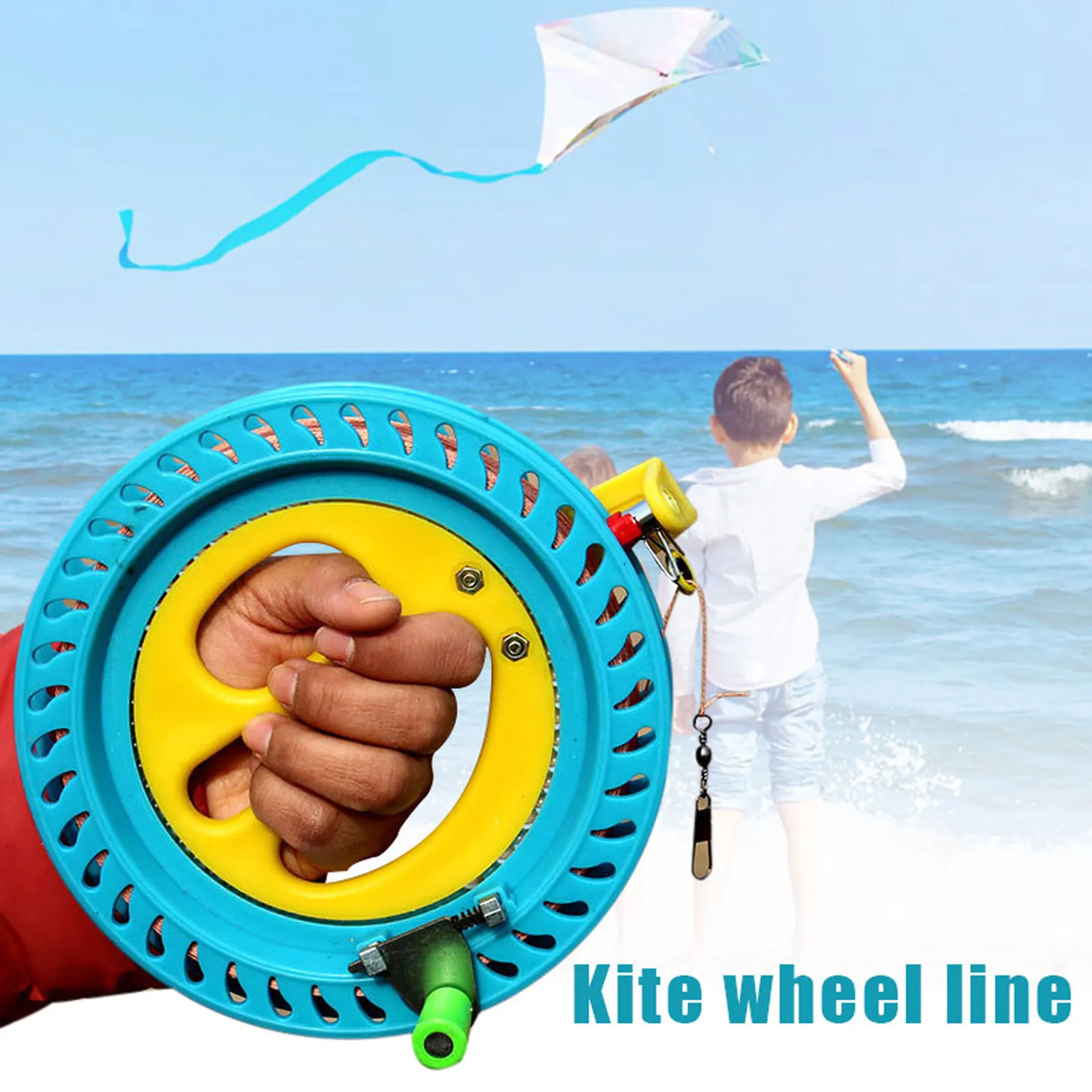 Grip Kite Line Winding Reel Twisted String Winding Reel Grip Wheel Smooth Rotation Ball Bearing Tool 5